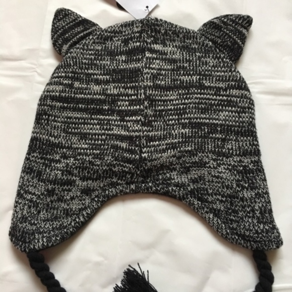 Boys Peruvian Racoon Winter Hat New - Picture 4 of 6